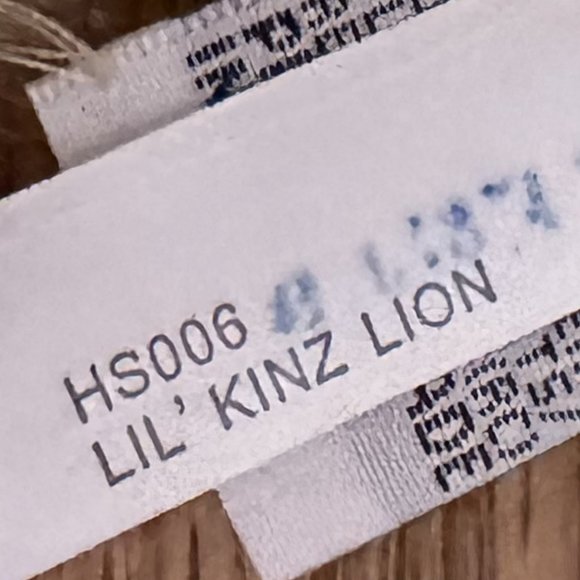 Webkinz Lil Kinz Lion HS006 Plush Toy No Code - Picture 3 of 3